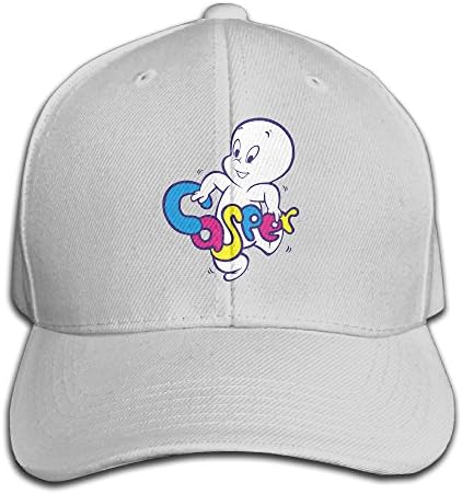 IYaYa New Fashion Cartoons Casper Adjustable Peaked Cap Hats Ash