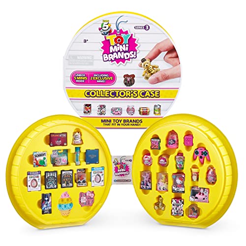 5 Surprise Toy Mini Brands Collector's Case Series 3 by ZURU Store