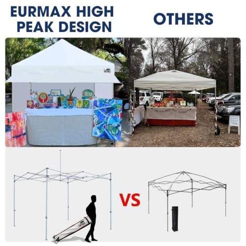 Eurmax USA 10x10 Pop Up Canopy Gazebo Review: Instant Shelter with Awning & Walls image 18
