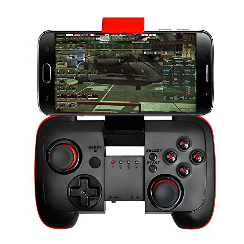 IREALIST Wireless Game Controller PC Gaming Controller, Android Phone Game Controller with Clip and Shock Vibration Feedback for Android, Tablet,  PC