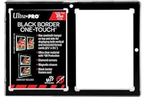 35PT 2-Card Black Border UV ONE-TOUCH Magnetic Holder