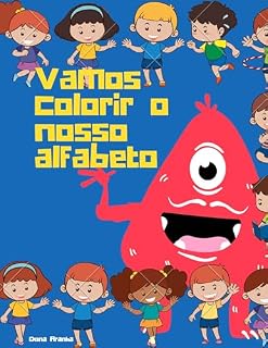 Livro Colorindo e aprendendo: Vamos colorir o alfabero