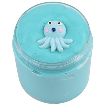Wascoo Kinderspielzeug Lernspielzeug Kindertagesgeschenk,Octopus Non-Stick Large Foam Mud Pressure Relief Toys Scented DIY Oi
