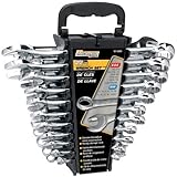 Performance Tool W1069 22-Piece SAE/Metric Polished Combo Wrench Set (Tools &amp; Hardware)