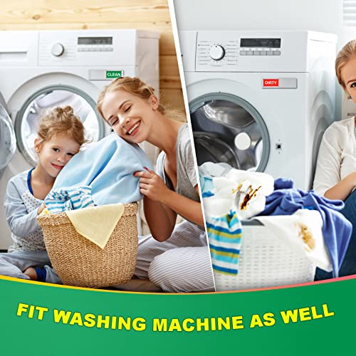 Dishwasher Clean Dirty Sign, Double Sided Kitchen Dish Washer