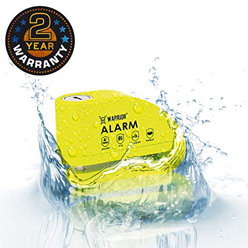 KRASER WA6Y Motorfiets Disc Hangslot Alarm 110dB, Motorfietsslot Versterkte Waterdicht, Universele Anti-diefstal Klem… - Afbeelding 7