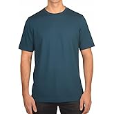 KIRKLAND Signature Men's Short Sleeve Pima Cotton Slub Tee Shirt