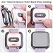 QIBOX Cover Compatible with Fitbit Versa (2-Pack), All-Around Protective Screen Protector Case Bumper Shell Soft TPU Plated Bumper Compatible with Fitbit Versa Smartwatch