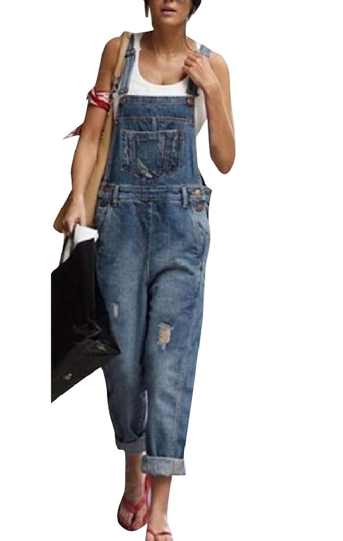oversized short overalls
