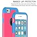 iPhone 6 Cases, Vogue Shop 2in1 Hybrid Hard PC Cover and Inner Soft Silicone Corner Protection High Impact Defender Combo Shell Phone Case for iPhone 6 6s 4.7 inch-Rose