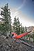 Outpost Double/Single Camping Hammock With 11’ Tree Straps - 100% Parachute Nylon - Cinch Buckle Design, No Knots Required - Easiest Hammock To Hang