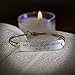 Sweet Romance Let Your Light Shine (Mat 5:16) Engraved Bible Verse Inspirational Faith Religious Bar Bangle Bracelet