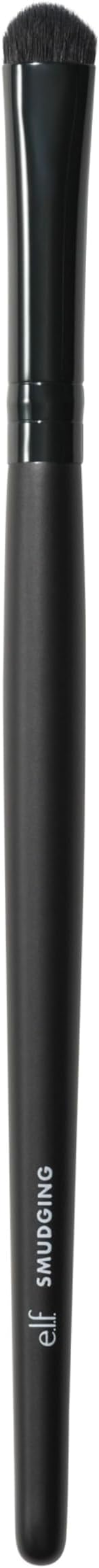 e.l.f. Short Smudging Brush - Smoky Eye Makeup, Cruelty-Free Synthetic Bristles