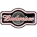 Budweiser Beer - Reproduction Vintage Advertising Marquee Sign - Battery Powered LED Neon Style Light - 17 x 10 x 3 Inches