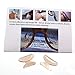 10 Pair, Clear - 2.5mm X 17mm Non-slip Nose Pads for EyeGlasses By GMS Optical - Premium Grade Silicone Color Clear Sold By 2,5,10 Pairs