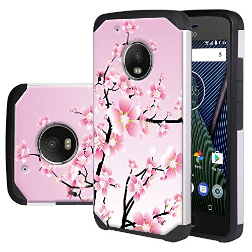Moto g5 plus case, moto g plus 5th gen case, harryshell shock abs…