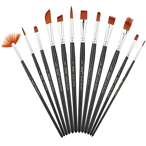 Paint brushes set the professional round pointed tip ny…