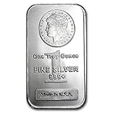NEW (Sealed in Plastic) Morgan Design 1 oz Silver Bar
