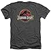 Jurassic Park Stone Logo Mens Heather Shirt