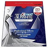 Crest 3D Luxe Whitestrips Professional Effects Teeth Whitening Kit, 20 Treatments, 40 Strips