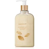 Thymes Moisturizing Body Wash with Pump - Body Soap - Bath Products - Skin Care - Liquid Soap with Notes of Jasmine, Rose, Hyacinth, Creamy lily of the Valley, & Oak Moss (Goldleaf, 9.25 fl oz)