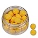 SHELURE Boilies Carp Bait Floating Fishing Lure 12mm 14mm 17mm Corn Flavor Artificial Baits Carp Fishing Accessories Fish Beads Feeder (10mm 4 color)
