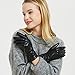 Womens Winter Leather Touchscreen Texting Warm Driving Lambskin Gloves 100% Pure
