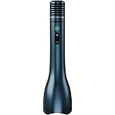 TAKSTAR Bluetooth Microphone with OTG & TF Card, Wireless Mic & Voice Amplifier, 15W Handheld Karaoke Mic with Speaker, Noise Cancelling, 7 Sound Effects, for Singing Party Teaching Travel Speaking