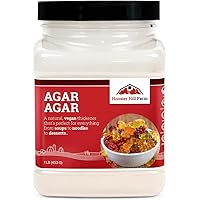 Agar Agar Powder by Hoosier Hill Farm, 1LB (Pack of 1) | Vegan Gelatin Substitute