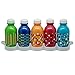 reduce WaterWeek Kids Reusable Water Bottle Set with Fridge Tray Organizer – 5 Pack, 10oz – BPA-free, Leak Proof Twist Off Cap – Assorted Colors - Perfect for Lunchboxes