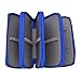 72 Slots Pencil Holder, Ishua Handy Wareable Oxford Pencils Case Pencil Organizer Portable Watercolor Pencil Wrap Case (Blue) Handy Multi-Layer Pencil Bags for Gel Pens,Marco Pens,Makeup Brush