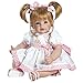 Adora Realistic Baby Doll Happy Birthday, Baby Toddler Doll - 20 inch, Soft CuddleMe Vinyl, Sandy Blonde Hair, Blue Eyes