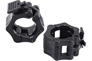 Barbell Clamps Olympic Spinlock Collars Dumbbell Clips Weight Lifting Bar Lock Quick Release Professional Barbell Buckle 1 Pa