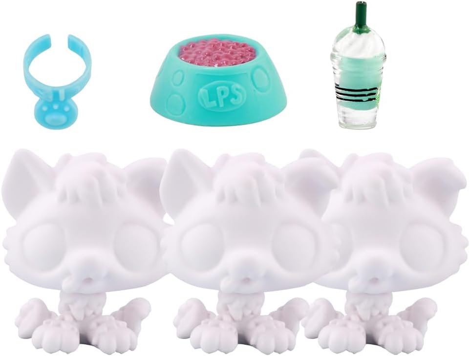 Custom lps White Bases, DIY lps White Molds for lps DIY Figure, lps