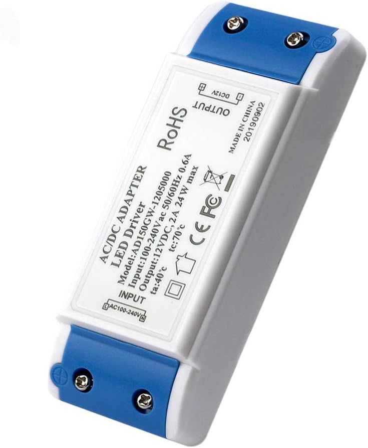 Mr16 Led Power Supply 12v 24w Led Transformer Mekeet Driver Transformer 12v Dc 2a Led Driver Adapter Constant Voltage For Led Display Led Strip Light And G4 Mr11 Led Light Bulbs Cabinet Lights Outdoor Lighting Lighting