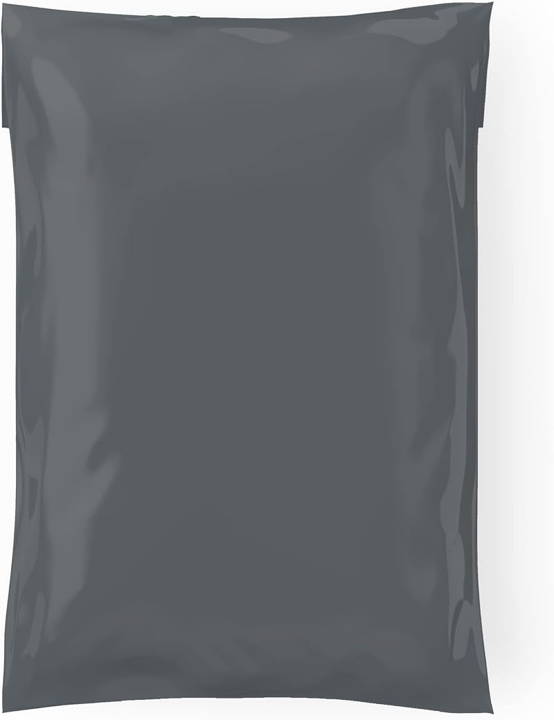 Straame Grey Mailing Bags 6x9 Self-Seal 50pk Tear-Proof Multipack