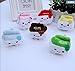 Coeus 3 Pc Cute & Lovely Bedtime Plush Animal /Plush Toy Soft Doll,the Best Gift for Kids/children/girlfriend, Soft Stuffed Plush Toy- Milk , 3.9 Inch / 10 Cm