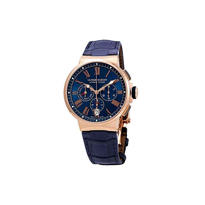 Ulysse Nardin Marine 1532-150/43 - Reloj cronógrafo automático para hombre