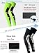 CFR Recovery Compression Leg Sleeves (Pair) - sport Football Basketball Cycling Leg Knee Long Sleeve White,L