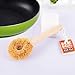 Natural Pot Brush Wooden Handle Pan Pot Spoon Cleaning Brush Cleaner