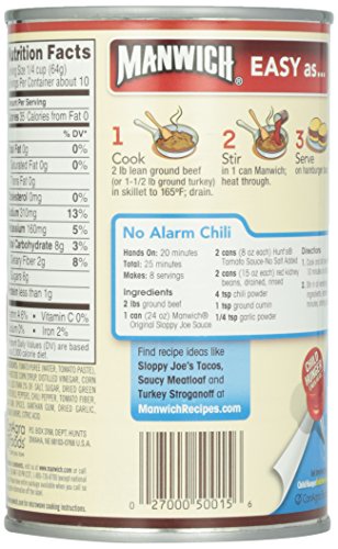 Manwich Original Sloppy Joe Sauce, 24 oz - Thumbnail 5