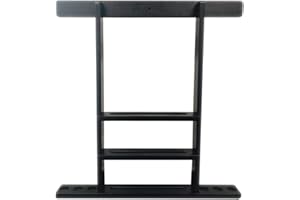 BILLIARD DEPOT 6 Pool Cue Rack - Billiard Stick Wall Rack, Multiple Colors Available