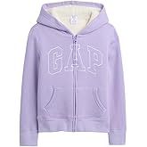 GAP girls Logo Sherpa Heritage Full Zip