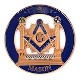 Masonic Exchange Mason and Columns Auto Emblem Car Decal