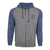 Fc Barcelona Hoodie Fz Summer Light Zip up Jacket Grey Adults (S)