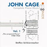 COMPLETE PIANO MUSIC 1:PREPARED PIANO 1940-1952    image