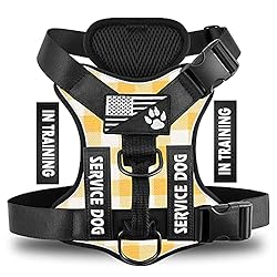 Demigreat Service Dog Harness, Reflective Dog Vest