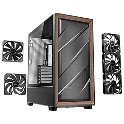 Antec Flux Wood, 5 x PWM Fans
