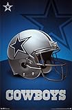 Dallas Cowboys Logo Football Poster