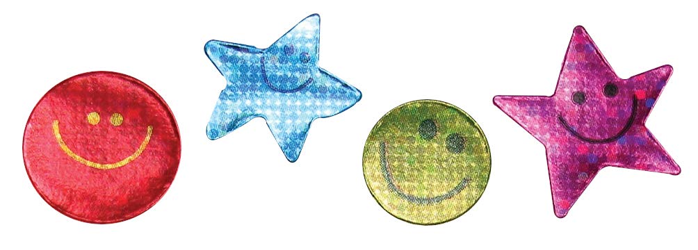 Sticker Solutions Sparkling Stars and Smiles Stickers (Pack of 420)